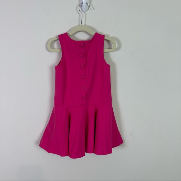 POLO Ralph Lauren Toddler Girl Sleeveless Pink Dress Size 3 T Preppy Classic - Picture 5 of 10